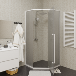 Ограждение C3AWD душевое Ceruttispa без поддона (90x90x195)