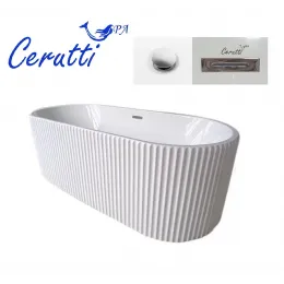 Ванна CEZA'S акриловая отдельностоящая Ceruttispa (1700x750x560)
