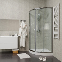 Уголок Z9111 душевой PARLY  с поддоном (90х90х190)