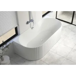 Ванна CEZA'S W акриловая (1700x800x580) белая, со сливом-переливом Ceruttispa