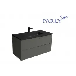 Комплект Тумба Rhea100 подвесная с раковиной 1000х480х550 PARLY Spa