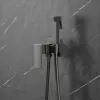 Душ RESIA GR CK-P11GR гигиенический со смесителем из латуни BOCH MANN, с шлангом 120 см, цвет СЕРЫЙ