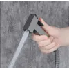 Душ RESIA GR CK-P11GR гигиенический со смесителем из латуни BOCH MANN, с шлангом 120 см, цвет СЕРЫЙ