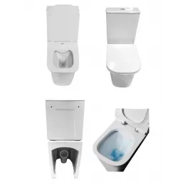 Унитаз ARNO напольный безободковый Ceruttispa CT7838 (620х345х800)