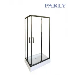Уголок QZ71B душевой PARLY низкий поддон (70х100х195)