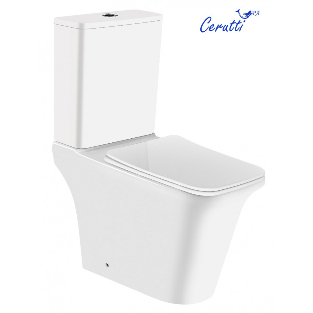 Унитаз NIVOLET напольный безободковый Ceruttispa CT8457 (660х360х820)