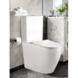 Унитаз BELLA напольный безободковый высокий Ceruttispa  CT8709 (620х385х920)