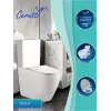 Унитаз BELLA напольный безободковый высокий Ceruttispa  CT8709 (620х385х920)