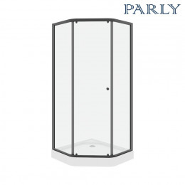 Уголок ZEP91B душевой PARLY с поддоном (90х90х197)