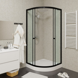 Уголок ZE911B душевой PARLY с поддоном (90х90х190)