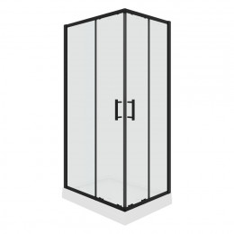 Уголок  ZQ121B  душевой PARLY с поддоном (120х80х195)
