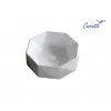 Раковина CR0057 накладная, белая, многогранная 420х420х130 Ceruttispa