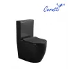 Унитаз ORLTER MB напольный, безободковый, черный матовый Ceruttispa CT9866 (605х370х800)