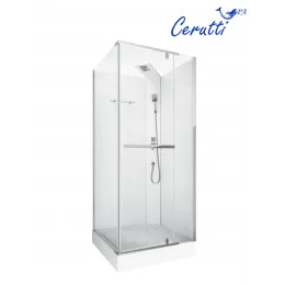 Душевая кабина Ceruttispa МИМИ (MIMI) 90T (90x90x215-225)