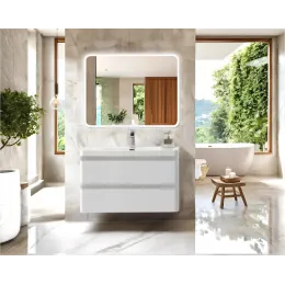 Комплект тумба подвесная с раковиной PARLY Spa ГУЧЧИ (Gucci) 80 (800х420х550)