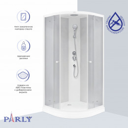 Душевая кабина PARLY EF1031 (100х100х210)