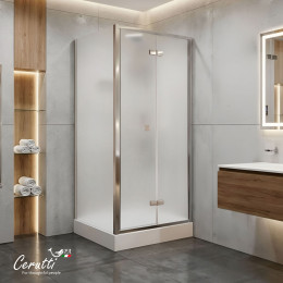 Душевая кабина Ceruttispa БЕЛЛА (BELLA) 90F (90x90x215-225)