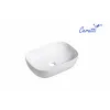 Раковина CR0078B накладная, белая, прямоугольная 460х330х135 Ceruttispa