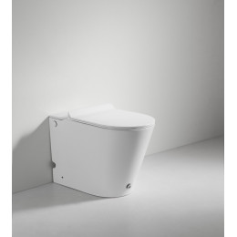 Унитаз ARGENTERA Pulse приставной с функцией импульсного смыва Ceruttispa CT7267 (575x360x410)