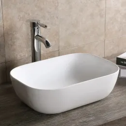 Раковина CR0078 накладная, белая, прямоугольная 505х400х140 Ceruttispa