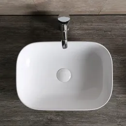 Раковина CR0078 накладная, белая, прямоугольная 505х400х140 Ceruttispa