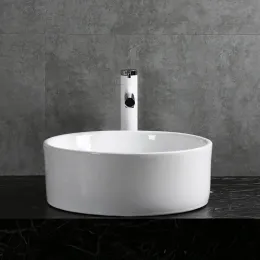 Раковина накладная Ceruttispa CR7022 (420х420х170) белая, круглая