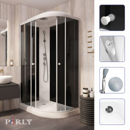 Душевая кабина PARLY EC1231L (120х80х210)