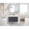 Комплект мебели MAIELLA 70 тумба 705х460х510 с зеркальным шкафом и двойной раковиной, сифоном и двойным сливным шлангом Ceruttispa