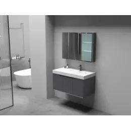 Комплект мебели MAIELLA 70 тумба 705х460х510 с зеркальным шкафом и двойной раковиной, сифоном и двойным сливным шлангом Ceruttispa