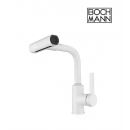 Смеситель SOPHIA W из нержавеющей стали  для кухни BOCH MANN, цвет БЕЛЫЙ
