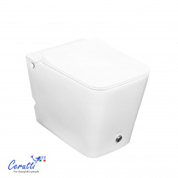 Унитаз приставной Ceruttispa ДИСГРАЦИЯ (DISGRAZIA) Pulse CT7269 с функцией импульсного смыва (600х350х410)