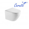 Унитаз SELLA  Aria подвесной безободковый Ceruttispa CT7183 (490х360х325)