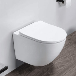 Унитаз SELLA  Aria подвесной безободковый Ceruttispa CT7183 (490х360х325)