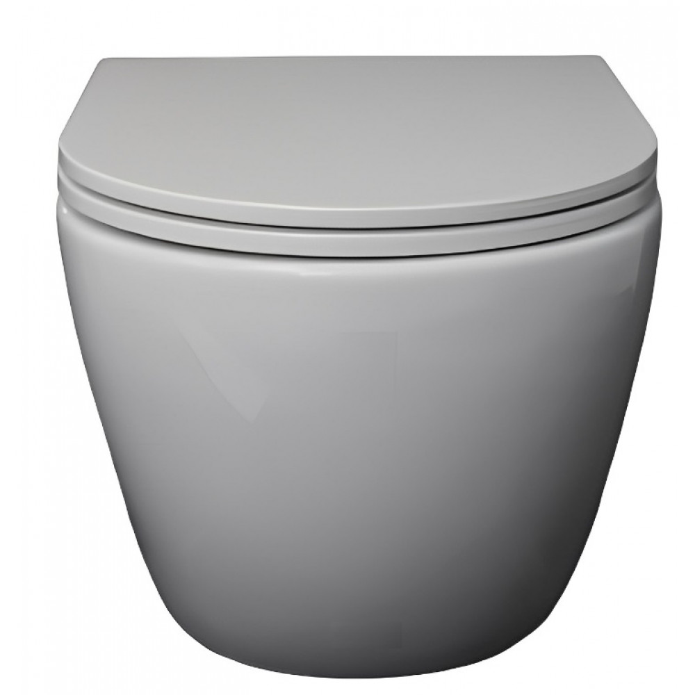 Унитаз SELLA  Aria подвесной безободковый Ceruttispa CT7183 (490х360х325)