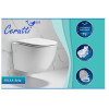 Унитаз SELLA  Aria подвесной безободковый Ceruttispa CT7183 (490х360х325)
