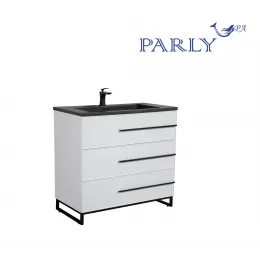 УЦЕНКА Комплект тумба напольная с раковиной PARLY Spa БЕЛЛА (BELLA) -T75 (750х480х775)