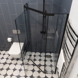 Ограждение CHIKA ZP91B  душевое Ceruttispa без поддона (90x90x195)