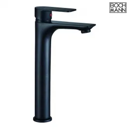 Смеситель DORIS XLB для раковин,  BOCH MANN BM8599 высокий ЧЕРНЫЙ матовый