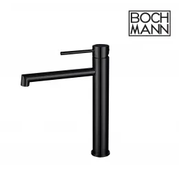 Смеситель STELLA B для раковины, BOCH MANN BM9130 ЧЕРНЫЙ матовый