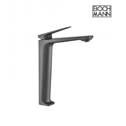 Смеситель VIVA XLB для раковины, BOCH MANN BM9135 высокий ЧЕРНЫЙ матовый