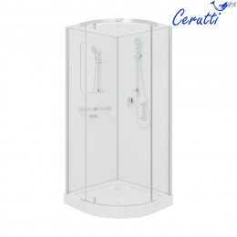Кабина KORRA90T душевая Ceruttispa (90х90х205)