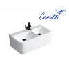 Раковина Double COMO (750х400х300) двойная подвесная Ceruttispa