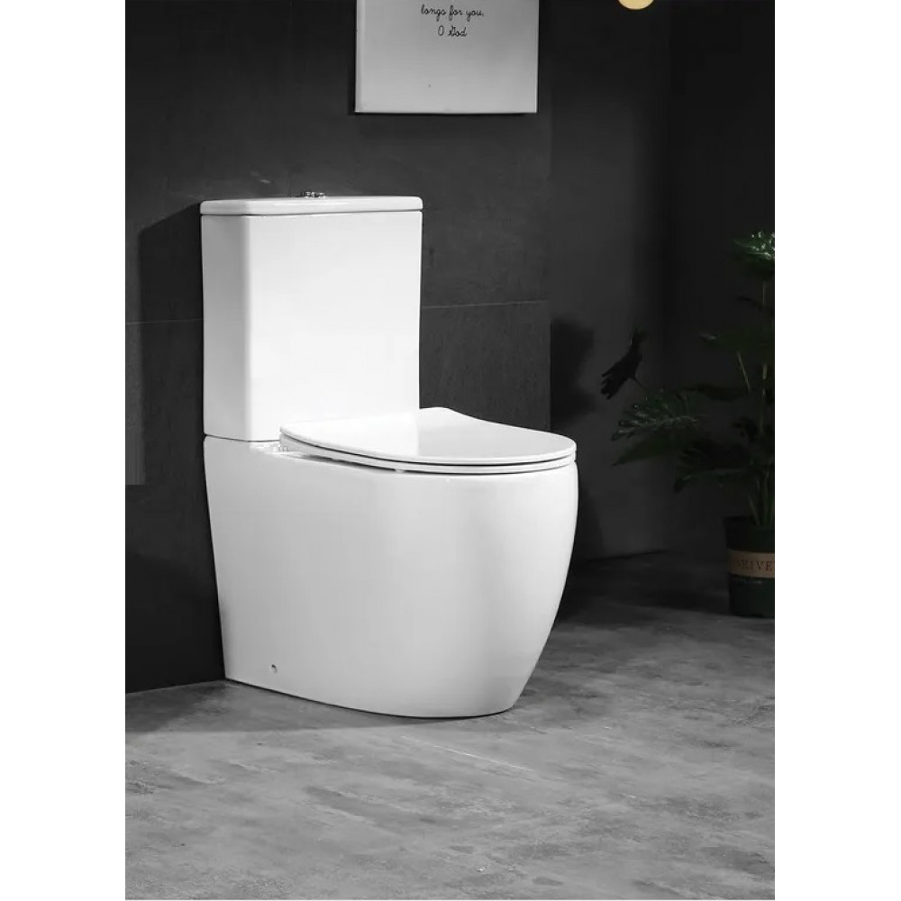 Унитаз ORLTER напольный безободковый Ceruttispa CT9867 (605х370х800)