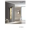 Панель VICTORIA G душевая из нержавеющей стали с форсунками Ceruttispa CT9978, цвет золото