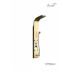 Панель VICTORIA G душевая из нержавеющей стали с форсунками Ceruttispa CT9978, цвет золото