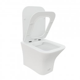 Унитаз подвесной Ceruttispa ВЕТТОРЕ (VETTORE) Aria MW CT9242 безободковый (480х340х350) белый матовый, ТЕРМООБЖИГ (не плёнка)