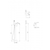 Смеситель ALBANO Brush Nickel для отдельностоящей ванны BOCH MANN  BM8924