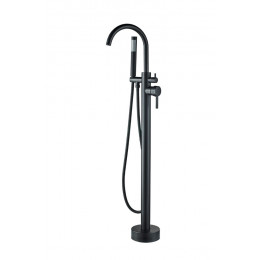 Смеситель напольный BOCH MANN БРАЙС (BRAIES) Matt Black BM8921 из латуни, цвет матовый черный