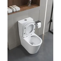 Унитаз PIERA Tornado напольный безободковый  Ceruttispa CT10560 (630х350х795)  Ceruttispa