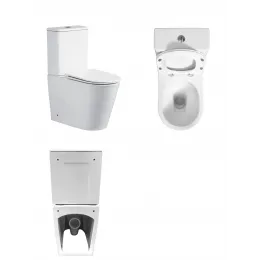 Унитаз PIERA Tornado напольный безободковый  Ceruttispa CT10560 (630х350х795)  Ceruttispa